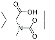 N-BOC-N-METHYL-D-VALINE Struktur