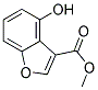 METHYL 4-HYDROXYBENZOFURAN-3-CARBOXYLATE Struktur