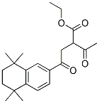 ETHYL 2-(2-(1,2,3,4-TETRAHYDRO-1,1,4,4-TETRAMETHYLNAPHTHALEN-6-YL)-2-OXOETHYL)-3-OXOBUTANOATE Struktur