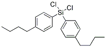 BIS(4-N-BUTYLPHENYL)DICHLOROSILANE Struktur