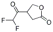 B-DIFLUOROACETYL-G-BUTYROLACTONE Struktur