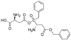 B-BENZYL L-ASPARTATE, (L-ASPARTIC ACID 4-BENZYL ESTER) Struktur