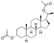 ALLOPREGNANE-3ALPHA,20ALPHA-DIOL DIACETATE Struktur