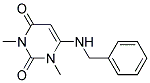 6-BENZYLAMINO-1,3-DIMETHYLURACIL Struktur