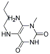 6-AMINO-5-BUTYLAMINO-1-METHYLURACIL Struktur