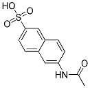 6-ACETYL AMINO 2 NAPTHALENE SULPHONIC ACID Struktur