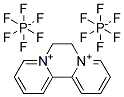 6,7-DIHYDRO-DIPYRIDO[1,2-A:2',1'-C]PYRAZINEDIIUM BISHEXAFLUOROPHOSPHATE Struktur