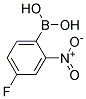 4-FLUORO-2-NITROPHENYLBORONIC ACID Struktur