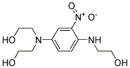 3-NITRO-N1,N1,N4-TRIS(2-HYDROXYETHYL)-P-PHENYLENDIAMIN Struktur