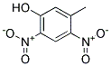 3-METHYL-4,6-DINITROPHENOL Struktur