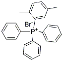 (P-XYLYL)-TRIPHENYLPHOSPHONIUM BROMIDE Struktur