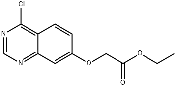 ethyl 2-(4-chloroquinazolin-7-yloxy)acetate Structure