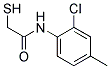 N1-(2-CHLORO-4-METHYLPHENYL)-2-MERCAPTOACETAMIDE, TECH Struktur