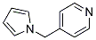 4-(1H-PYRROL-1-YLMETHYL)PYRIDINE, TECH Struktur
