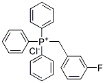 (3-FLUOROBENZYL)(TRIPHENYL)PHOSPHONIUM CHLORIDE, TECH Struktur