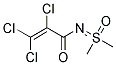 N1-(1,1-DIMETHYL-1-OXO-LAMBDA~6~-SULFANYLIDENE)-2,3,3-TRICHLOROACRYLAMIDE, TECH Struktur