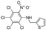 N1-(2-THIENYLMETHYL)-2,3,4,5-TETRACHLORO-6-NITROANILINE, TECH Struktur