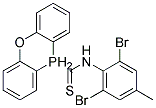 N-(2,6-DIBROMO-4-METHYLPHENYL)OXO(DIPHENYL)PHOSPHORANECARBOTHIOAMIDE, TECH Struktur