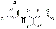 N-(3,5-DICHLOROPHENYL)-2,6-DIFLUORO-3-NITROBENZAMIDE, TECH Struktur