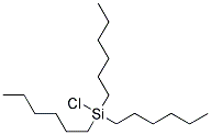 CHLOROTRI-N-HEXYLSILANE Struktur