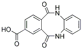 6,11-DIOXO-5,6,11,12-TETRAHYDRODIBENZO[B,F][1,4]DIAZOCINE-8-CARBOXYLIC ACID Struktur