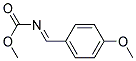 (4-METHOXY-BENZYLIDENE)-CARBAMIC ACID METHYL ESTER Struktur