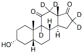 5B-ANDROSTAN-3A-OL-11,17-DIONE-9,12,12,16,16-D5 Struktur