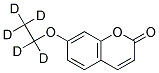 7-ETHOXY-D5-COUMARIN Struktur