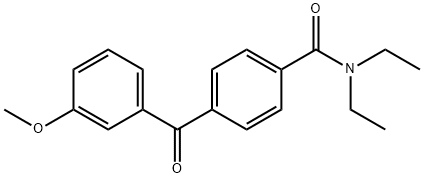 4-(3'-METHOXYBENZOYL)-N,N-DIETHYLBENZAMIDE