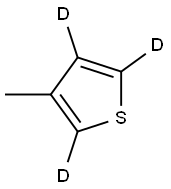 3-METHYLTHIOPHENE-D3 Struktur