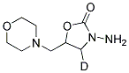 3-AMINO-5-MORPHOLINOMETHYL-1,3OXAZOLIDONE-D5>95% Struktur