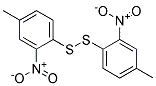 DI(4-METHYL-2-NITROPHENYL) DISULPHIDE Struktur