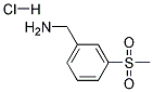 3-(METHYLSULPHONYL)BENZYLAMINE HYDROCHLORIDE Struktur