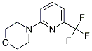 4-[6-(TRIFLUOROMETHYL)PYRIDIN-2-YL]MORPHOLIN Struktur