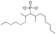 Di-(1-methylheptyl)methylphosphonate Struktur