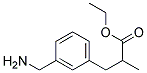 3-(3-Aminomethyl-phenyl)-2-methyl-propionic acid ethyl ester Struktur