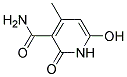 3-Aminocarbonyl-4-Methyl-6-Hydroxy-2-Pyridone Struktur