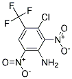 4-Amino-2-Chloro-3,5-Dinitro-Benzotrifluoride Struktur