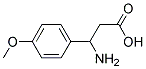 3-(4-Methoxyphenyl)-3-Amino-Propionic Acid Struktur