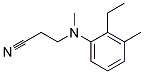 N-cyanoethyl-n-methyl-ethyl-m-toluidine Struktur