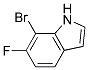 7-Bromo-6-fluoroindole Struktur