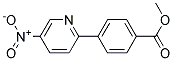 Methyl 4-(5-nitropyridin-2-yl)benzenecarboxylate Struktur