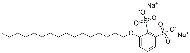 DISODIUM CETYL PHENYL ETHER DISULFONATE Struktur