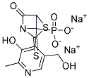 SODIUM PHOSPHONO-PYRIDOXYLIDENERHODANINE Struktur