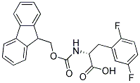 Fmoc-2,5-Difluoro-D-Phenylalanine Struktur