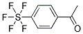 4-(pentafluoro-sulfanyl) phenyl ethanone Struktur