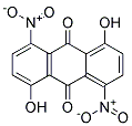 4,8-Dinitro-1,5-Dihyroxy Anthraquinone Struktur