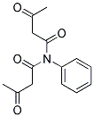 Bis(N-acetoacetyl)aniline Struktur