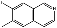 7-fluoro-6-methylisoquinoline Struktur