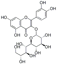 QUERCETIN-3-O-XYLOGLUCOSIDE Struktur